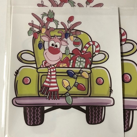 Christmas heat transfer. I purchased the wrong item and not going to use. - Picture 2 of 3